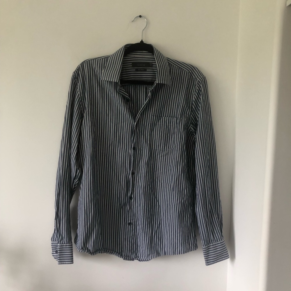 Camisa Crawford Stripe Button-Down Shirt‎ | Size 3